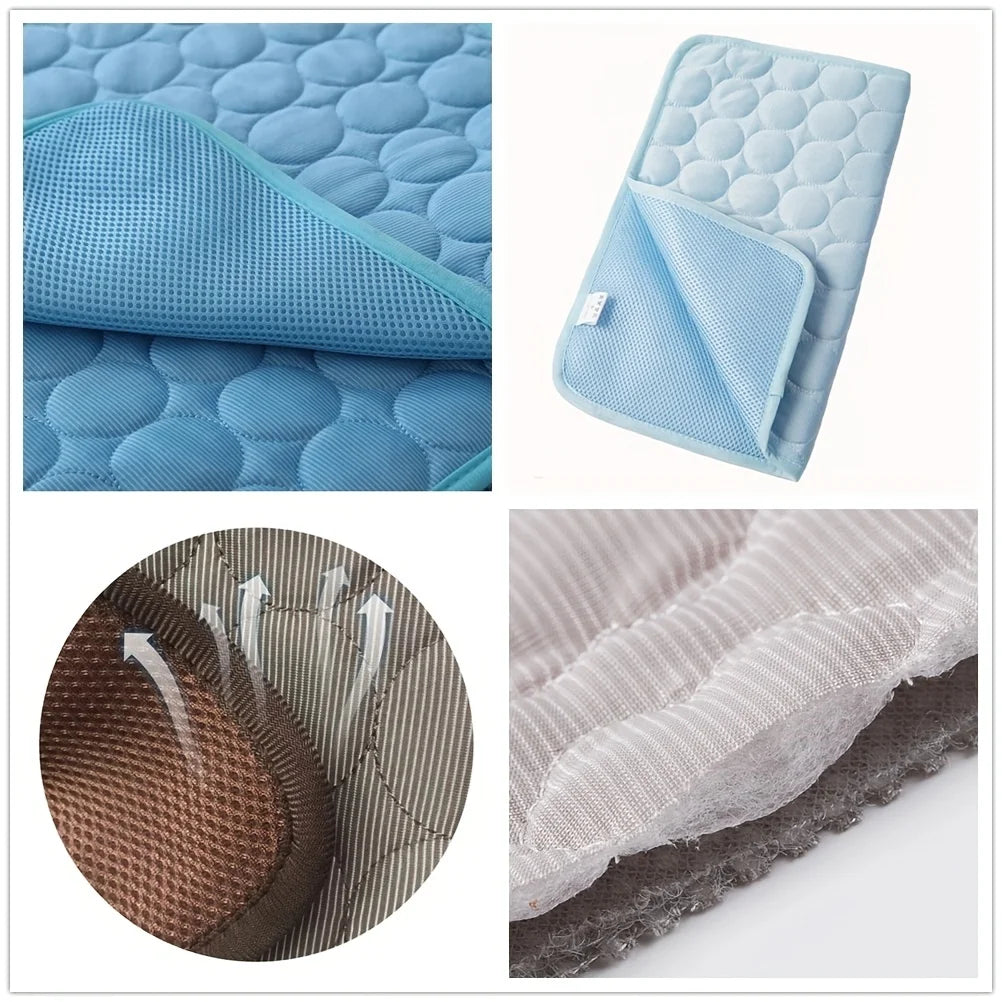 Alfombrilla Refrescante para Mascotas - Gel Autorrefrigerante