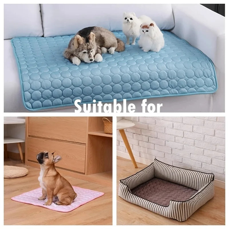 Alfombrilla Refrescante para Mascotas - Gel Autorrefrigerante