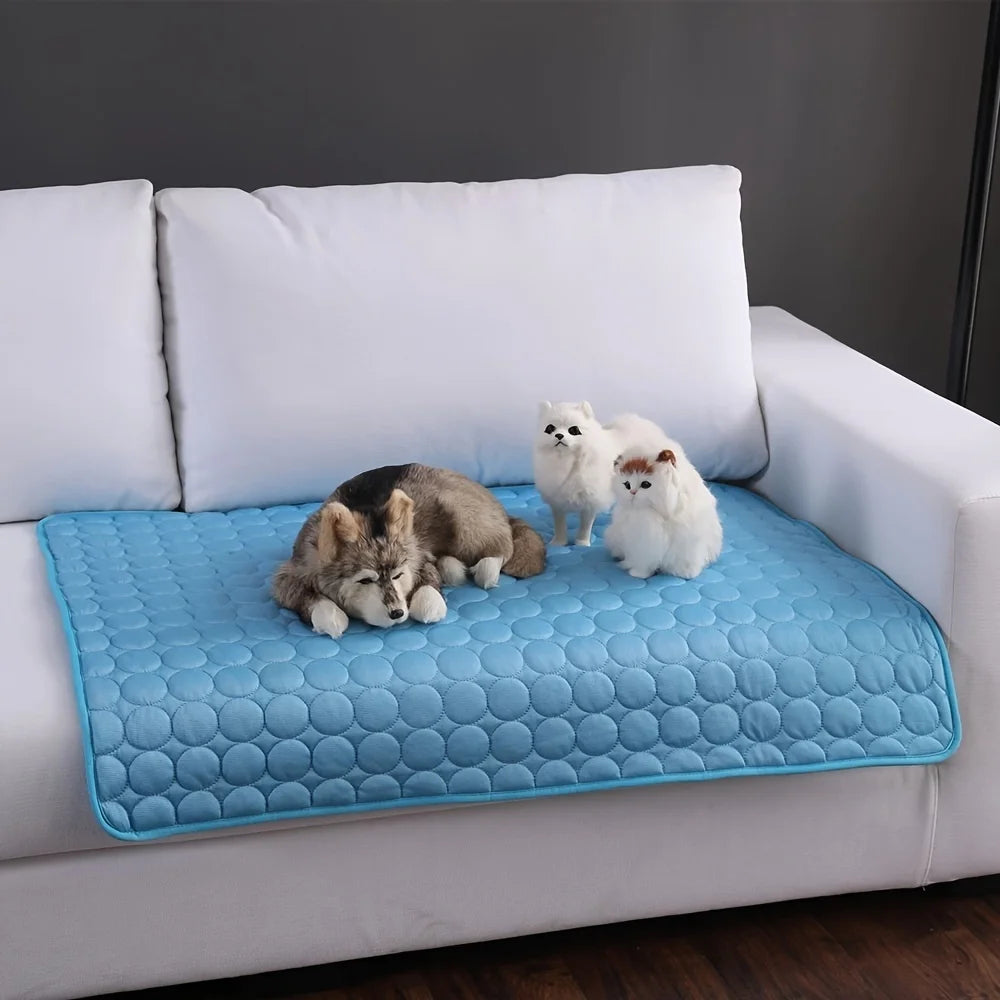 Alfombrilla Refrescante para Mascotas - Gel Autorrefrigerante