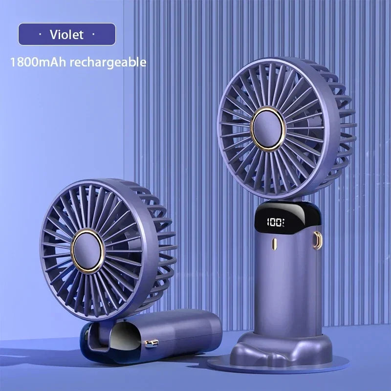 Ventilador de Cuello Portátil Recargable - Sin Aspas