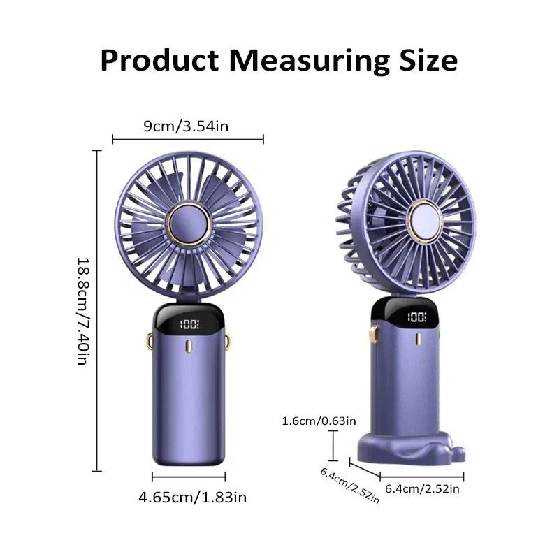 Ventilador de Cuello Portátil Recargable - Sin Aspas