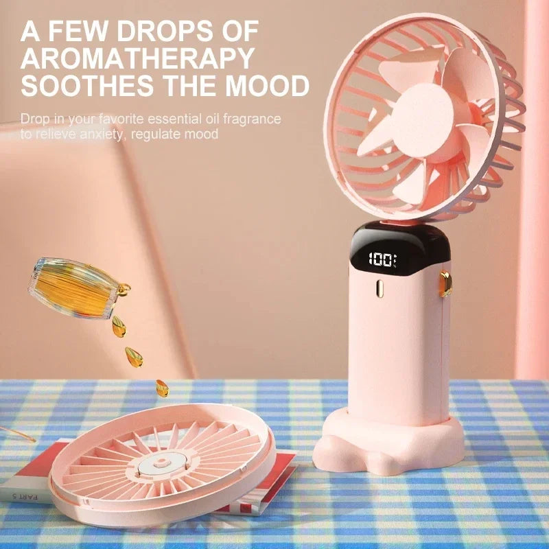 Ventilador de Cuello Portátil Recargable - Sin Aspas