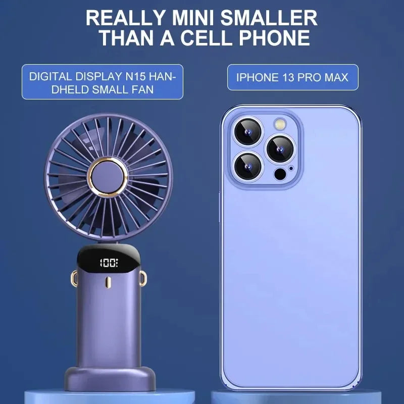 Ventilador de Cuello Portátil Recargable - Sin Aspas
